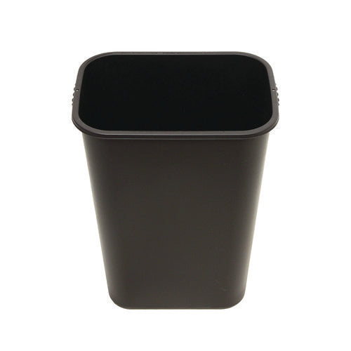 Image of Impact® Soft-Sided Wastebasket, 41 qt, Polyethylene, Black