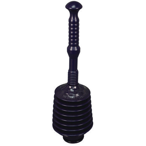 Image of Impact® Deluxe Professional Plunger, 11.2" Polyethylene Handle, 6" Dia