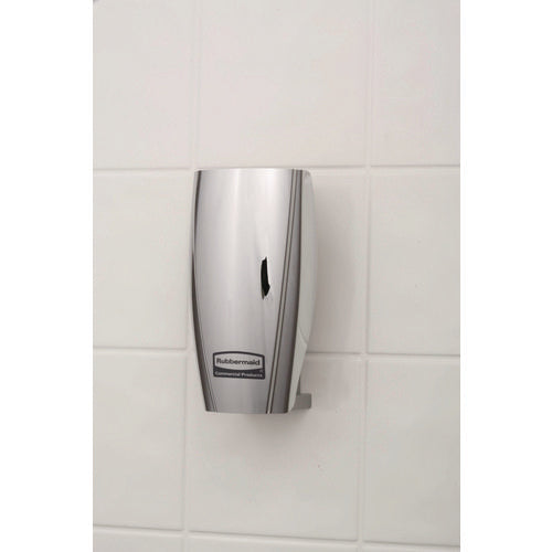 Image of Rubbermaid® Commercial TC TCell Odor Control Dispenser, 2.9" x 2.75" x 5.9", Chrome