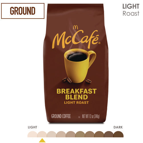 Image of McCafe® Ground Coffee, Breakfast Blend, 12 Oz Bag