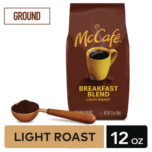 Image of McCafe® Ground Coffee, Breakfast Blend, 12 Oz Bag