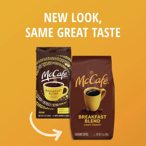 Image of McCafe® Ground Coffee, Breakfast Blend, 12 Oz Bag