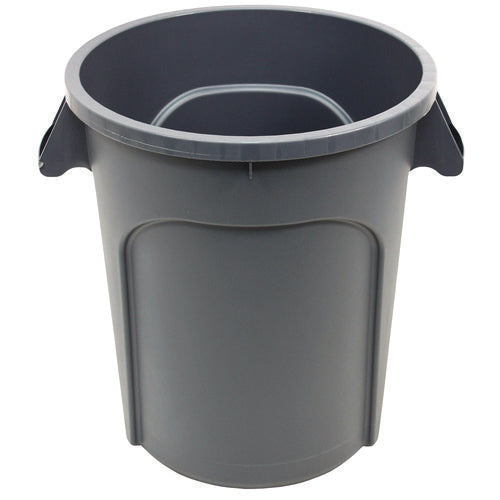 Image of Impact® Value-Plus Containers, 20 gal, Low-Density Polyethylene, Gray
