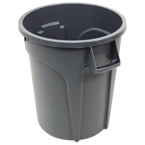 Image of Impact® Value-Plus Containers, 20 gal, Low-Density Polyethylene, Gray