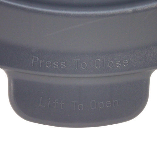 Image of Impact® Value-Plus Gator Container Lids, For 20 Gal, Flat-Top, 20.4" Diameter, Gray