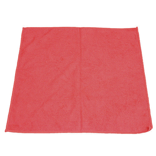 Image of Impact® Lightweight Microfiber Cloths, 16 X 16, Red, 240/carton