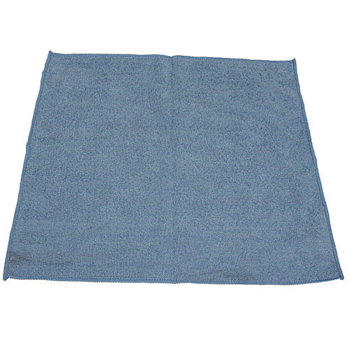 Image of Impact® Lightweight Microfiber Cloths, 16 X 16, Blue, 240/carton