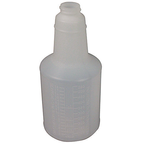 Image of Impact® Plastic Bottles With Graduations, 24 Oz, Clear, 24/carton