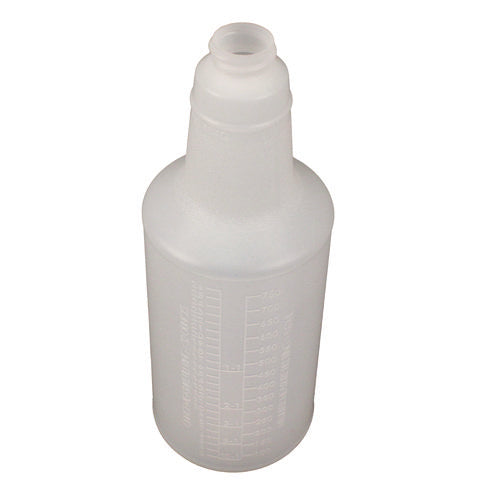 Image of Impact® Plastic Bottles With Graduations, 32 Oz, Clear, 12/carton