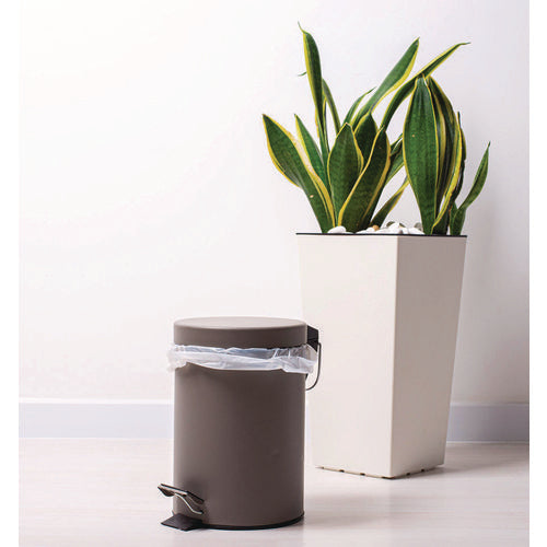 Image of Heritage High-Density Waste Can Liners, 4 gal, 6 mic, 17" x 18", Natural, 2,000/Carton