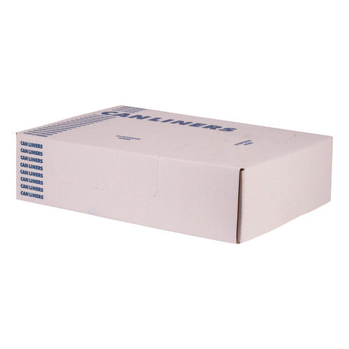 Image of Heritage Linear Low-Density Can Liners, 16 gal, 0.7 mil, 24" x 32", Clear, Flat Pack, 500/Carton