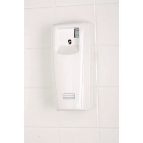 Image of Rubbermaid® Commercial Tc Microburst Odor Control System 9000 Lcd, 3.6 X 4.33 X 8.75, White