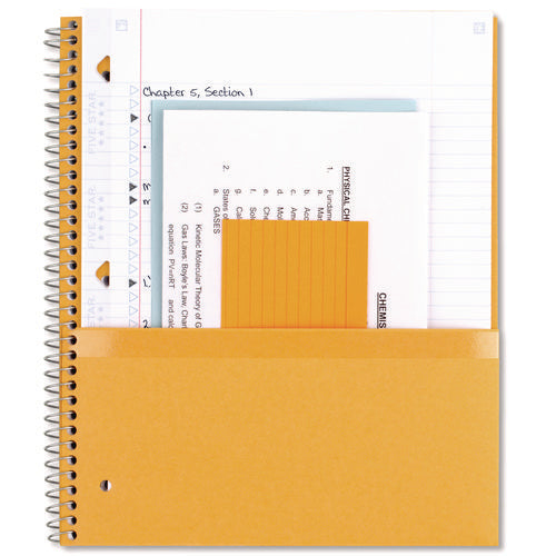 Image of Five Star® Wirebound Notebook, 5-Subject, Medium/College Rule, Randomly Assorted Cover Color, (200) 11 x 8.5 Sheets