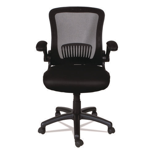 Image of Alera® Alera Eb-E Series Swivel/tilt Mid-Back Mesh Chair, Supports Up To 275 Lb, 18.11" To 22.04" Seat Height, Black