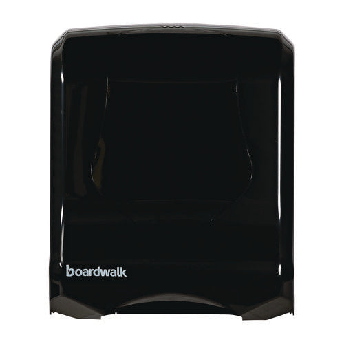 Image of Boardwalk® Ultrafold Multifold/c-Fold Towel Dispenser, 11.75 X 6.25 X 18, Black Pearl