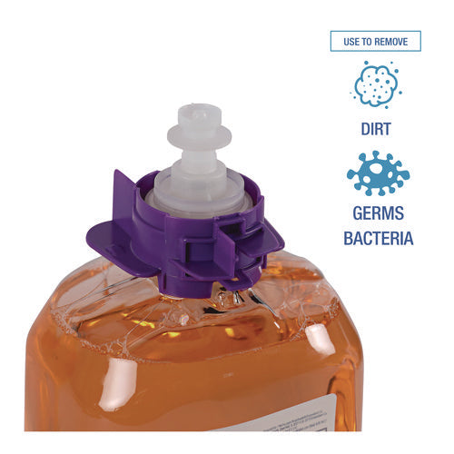 Image of Boardwalk® Foam Antibacterial Handwash, Fresh Fruit Scent, 1,250 mL Refill, 4/Carton