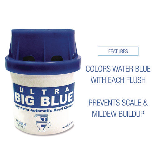 Image of Boardwalk® In-Tank Blue Automatic Toilet Bowl Cleaner, Unscented, 9 oz, 12/Box