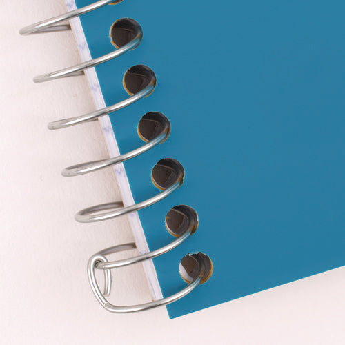 Image of Five Star® Wirebound Notebook, 2-Subject, Medium/College Rule, Randomly Assorted Cover Color, (80) 9.5 x 6 Sheets