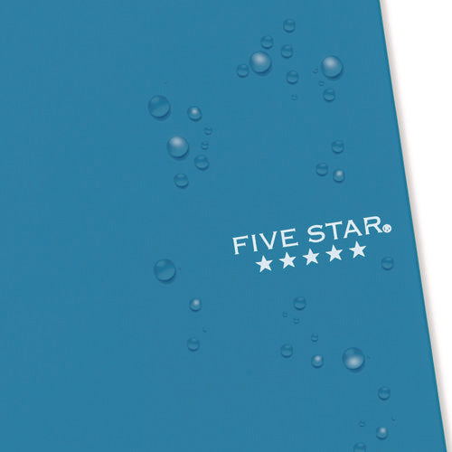 Image of Five Star® Wirebound Notebook, 2-Subject, Medium/College Rule, Randomly Assorted Cover Color, (80) 9.5 x 6 Sheets