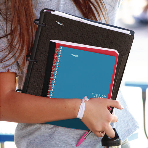 Image of Five Star® Wirebound Notebook, 2-Subject, Medium/College Rule, Randomly Assorted Cover Color, (80) 9.5 x 6 Sheets