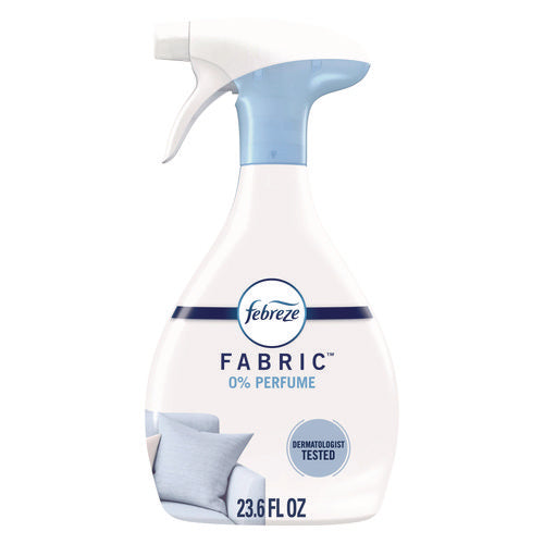 Image of Febreze® FABRIC Refresher/Odor Eliminator, Unscented, 23.6 oz Spray Bottle, 4/Carton