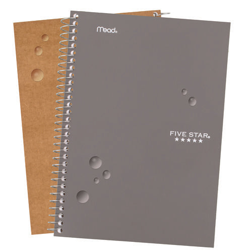 Image of Five Star® Wirebound Notebook, 5-Subject, Medium/College Rule, Randomly Assorted Cover Color, (150) 9.5 x 7.25 Sheets
