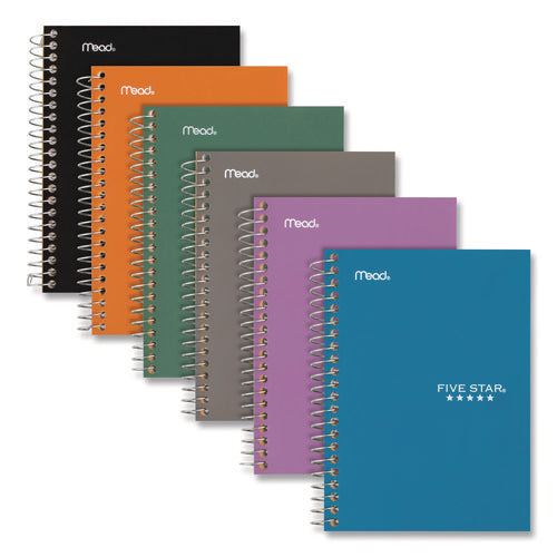 Image of Five Star® Wirebound Notebook, 5-Subject, Medium/College Rule, Randomly Assorted Cover Color, (150) 9.5 x 7.25 Sheets