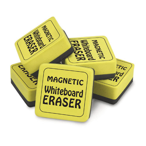 Image of TPG Creations Magnetic Whiteboard Eraser, 2 x 2 x 1, 12/Pack