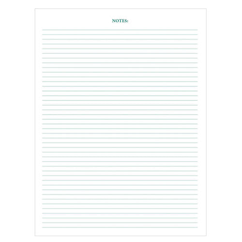 Image of House of Doolittle 100% Recycled MonoBright Monthly/Weekly Planner, 11 x 8.5, Green/Gold Cover, 12-Month (July to June): 2024 to 2025