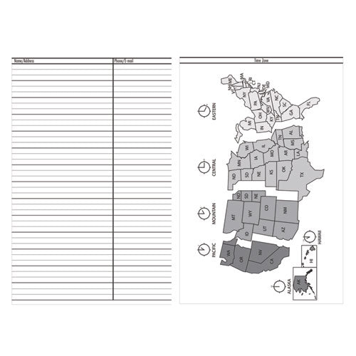 Image of House of Doolittle Seasonal Monthly Planner, Illustrated Seasons Artwork, 10 x 7, Light Blue Cover, 12-Month (Jan to Dec): 2025