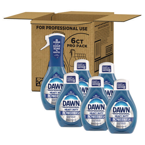 Image of Dawn® Professional Heavy Duty Powerwash Commercial Dish Spray, 16 oz, 6 Pack: 1 Starter Kit Plus 5 Refills