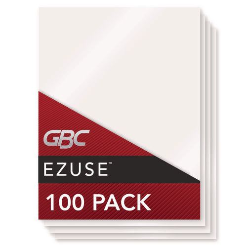 Image of GBC® Ezuse Thermal Laminating Pouches, 5 Mil, 11.5" X 17.5", Gloss Clear, 100/box