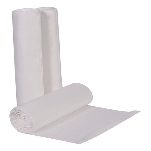 Image of Heritage High-Density Waste Can Liners, 45 gal, 11 mic, 40" x 48", Natural, 250/Carton