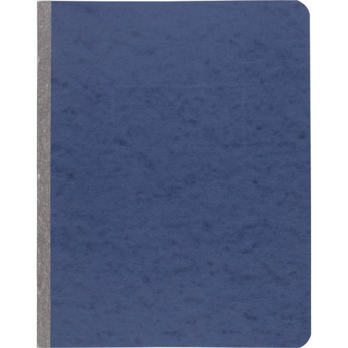Image of ACCO Pressboard Report Cover With Tyvek Reinforced Hinge, Two-Piece Prong Fastener, 3" Capacity, 8.5 X 11, Dark Blue/dark Blue