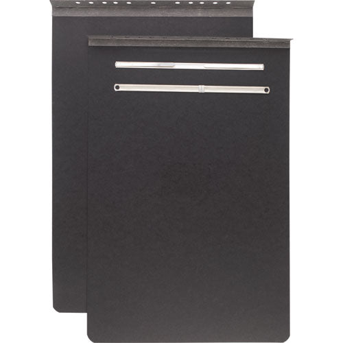 Image of ACCO Pressboard Report Cover with Tyvek Reinforced Hinge, Two-Piece Prong Fastener, 3" Capacity, 11 x 17, Black/Black