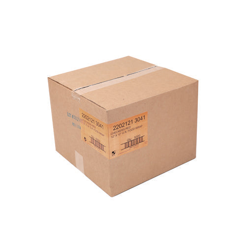 Image of Paterson Grease-Resistant Food Wrap, 12 x 12, Red Check, 5,000/Carton