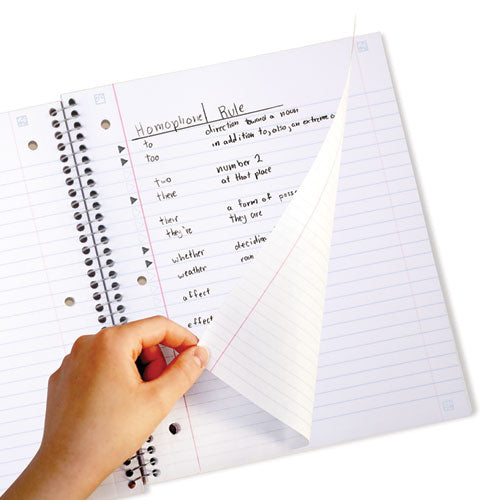 Image of Five Star® Wirebound Notebook, 3-Subject, Wide/Legal Rule, Assorted Cover Colors, (150) 10.5 x 8.63 Sheets, 3/Pack