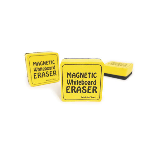Image of TPG Creations Magnetic Whiteboard Eraser, 2 x 2 x 1, 12/Pack