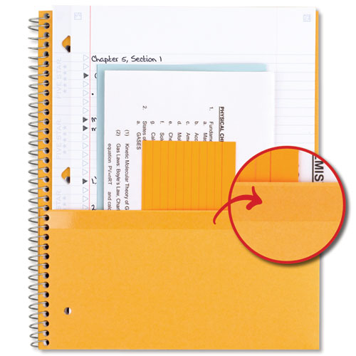 Image of Five Star® Wirebound Notebook, 3-Subject, Medium/College Rule, Assorted Cover Colors, (150) 11 x 9.13 Sheets, 6/Pack