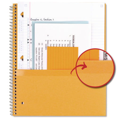 Image of Five Star® Wirebound Notebook, 1-Subject, Medium/College Rule, Blue Cover, (100) 11 x 9.13 Sheets