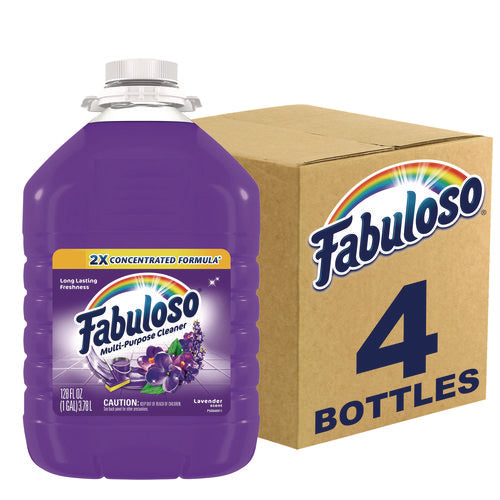 Image of Fabuloso® Multi-Use Cleaner, Lavender Scent, 1 Gal Bottle, 4/carton