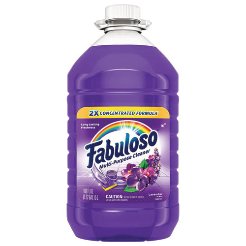 Image of Fabuloso® Multi-use Cleaner, Lavender Scent, 169 oz Bottle, 3/Carton