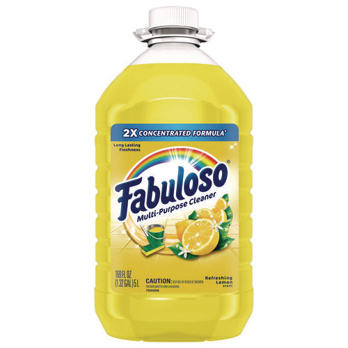 Image of Fabuloso® Multi-Use Cleaner, Lemon Scent, 169 Oz Bottle, 3/carton