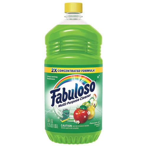 Image of Fabuloso® Multi-Use Cleaner, Passion Fruit Scent, 56 Oz, Bottle, 6/carton