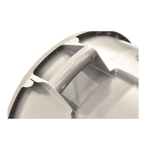 Image of Rubbermaid® Commercial Vented Round Brute Container, 20 gal, Plastic, White