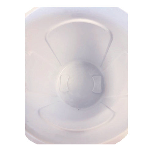 Image of Rubbermaid® Commercial Vented Round Brute Container, 20 gal, Plastic, White