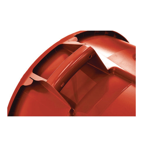 Image of Rubbermaid® Commercial Vented Round Brute Container, 44 gal, Plastic, Red
