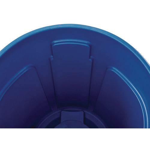 Image of Rubbermaid® Commercial Brute Recycling Container, 44 gal, Polyethylene, Blue