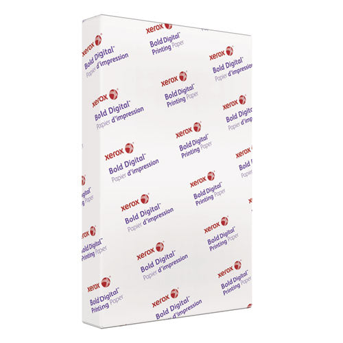 Image of xerox Bold Digital Printing Paper, 100 Bright, 28 lb Bond Weight, 11 x 17, White, 500/Ream