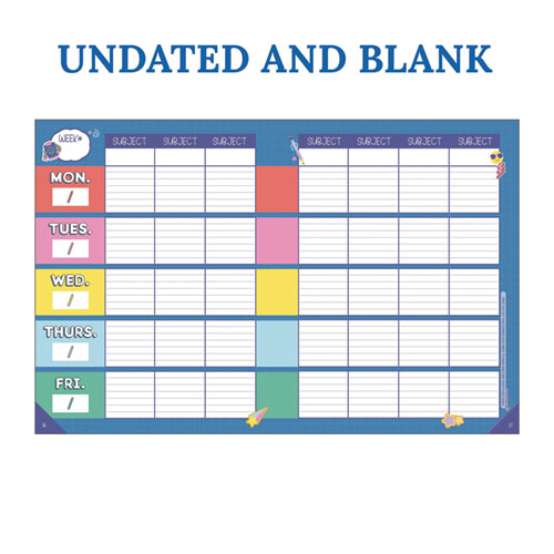 Image of Carson-Dellosa Education Teacher Planners, Weekly/Monthly, Two-Page Spread, 11 x 8.5, Multicolor Cover, We Stick Together Theme